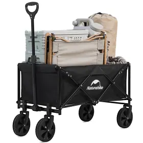 Naturehike 810179850708 Collapsible Wagon With Wheels Foldable 300lbs Beach Cart Portable Hea