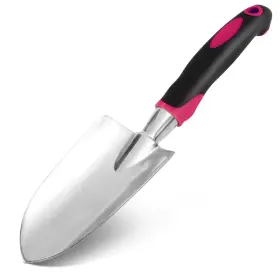 Newgf 717205627757 Heavy-duty Manganese Steel Garden Hand Trowel Dig Shovel Plant Black/red