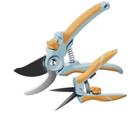 Nex-bl101 Nexon 2-pack Garden Pruning Shears 8 Inch Bypass And 6.25 Precision Clippers