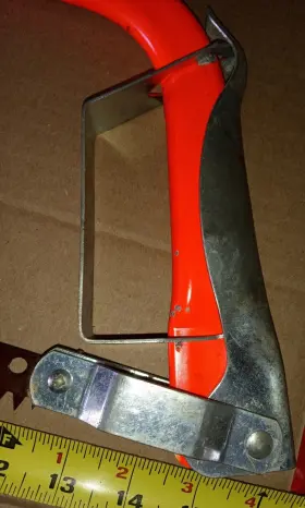 80799 Nicholson 12 Inch Orange Compact Bowsaw Tree Pruning Lumber Cutting Camping Saw #2