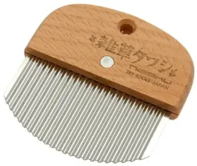 990-538  Nisaku Crevice And Sidewalk Weeder Wood Handle Silver