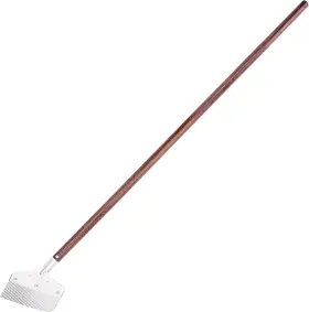 Njp2520 Nisaku Long Sidewalk And Garden Stainless Steel/wood Handle