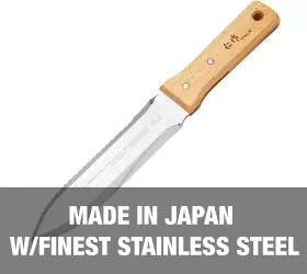 Njp650 Nisaku The Original Hori Namibagata Japanese Stainless Steel Weeding #2
