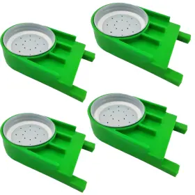 Feeder-4 Nizefei 4 Pack Bee Entrance Feeder Beekeeping Equipment For Feeding Mason Jars S