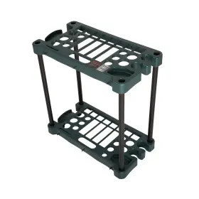 554665mnc Nobrand Garden Tool Organizer - 23-inch Holds 30 Tools Green