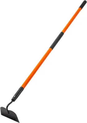 Nohovu 445044038030 Garden Hoe Tool 58 Inches With Fiberglass Long Handle Heavy Duty