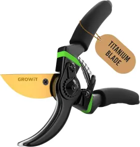 Ps-v1 Norcalway Growit 8.5 Inch Professional Titanium Bypass Pruning Shears T13 - Christmas Stocki