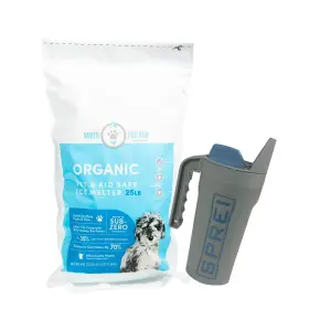 Northern Salt 850033678161 Pro Paw Organic Deicer Sub Zero Ice Melter 25lb Resealable Bag Pet-saf