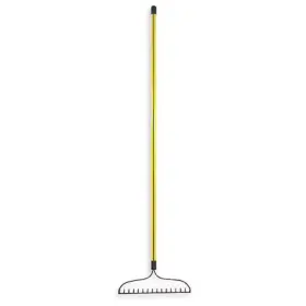 6894143 Nupla 16-1/4 In Steel Bow Rake 16 Tines 60 L Fiberglass Handle