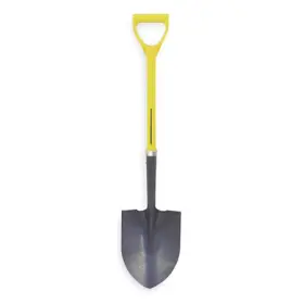 6894156 Nupla Round Point Shovel 16 Ga Steel Blade Standard Step 27 In L