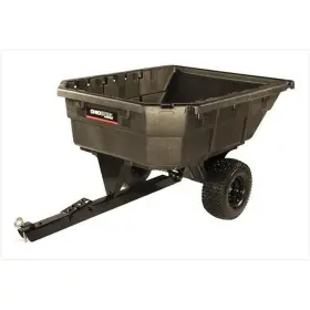 4048p-sd Ohio Steel Poly Swivel Dump Cart Tractor Attachment 12.5 Cu. Ft. Bed 1000 Lb