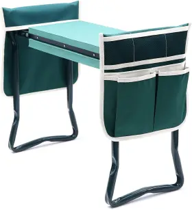 Y11-88000-22 Ohuhu Garden Kneeler And Seat Heavy Duty 23.5 X 10.9 19.3 Inch Green