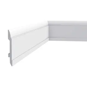 Orac Decor 840088645348 5/8 Inch D X 5-7/8 W 78-3/4 L Primed White High Impact Polystyrene