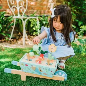 Orange Tree Toys 060541944442 Peter Rabbit Wheelbarrow - Wooden Wheeled Garden Pretend Play Toy Colorful #2