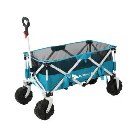 Tr-21727m Ozark Trail Sand Island Beach Wagon Cart Outdoor And Camping Blue Adult Usa