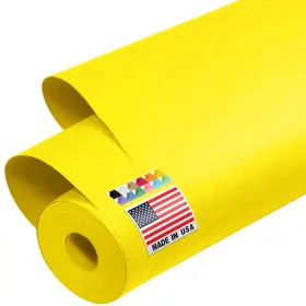 B0dfk1t2ql Paclord Usa 48 Inch X1200 Yellow Kraft Paper Roll 45# School Art Craft