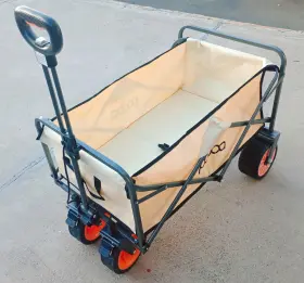 2463675 Padoa Electric Assistance Collapsible Folding Camping/grocery Wagon Limit 300lbs Bnib