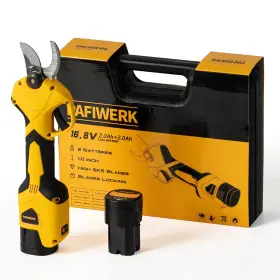 Wc-ad-152 Pafiwerk Electric Pruning Shears Cordless Battery Powered Sk5