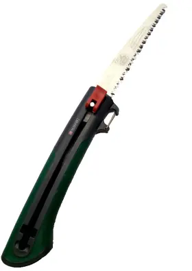 Parkside 056233843996 Retractable Garden Hand Saw With Safety Lock For Wood Branches Hedges