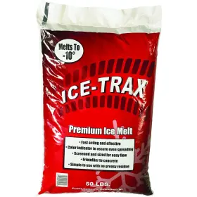 Partners Brand 190651191759 Premium Ice Melt Blue 50 Lb. Bag Industrial Concrete Safe Slip-free Sol