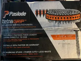 650964 Paslode Tetra Grip 1-1/8 Inch X 0.117 11-gauge Galvanized Steel Siding