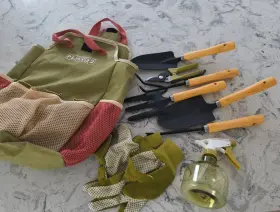 B0b1sckmbv Play22 Gardening Tools Set Of 10 - Complete Heavy Duty Garden With Fashion