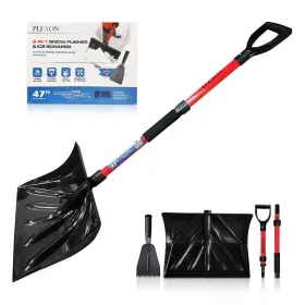 P540-01139 Plexon Collapsible Snow Shovel For Driveway Lightweight