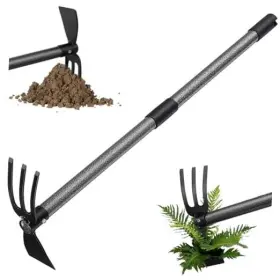 Duoyongct-huizhou-2jie Popohoser Weeding Tool Hoe Cultivator 2 In 1 Garden Tools - 31 Inch Heavy Duty