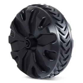 Portal 844093075299 Wagon Wheels 8 Inch Diameter X 3.4 Wide For Utility Cart Plastic W