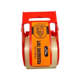 Pj142b-1 Postman Joe Clear Packing Tape With Dispenser 2 Inch X 800ftft Heavy-duty Strong Seal F
