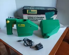 30701 Power Gardener Lawn And Garden Rechargeable Seed Fertilizer Salt Spreader Tested
