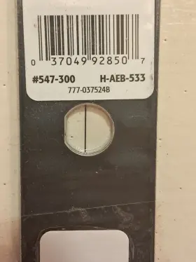 547-300 Power Care Edger Blade 8-1/2 Inch X 1-1/2 9/16 D Center Hole Weed Eater #3