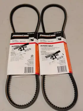 1004 Power Care 844547012696 2 Auger Belts - 506 133 Mtd Cub Cadet Troy-bilt Snowblower 35 Inch