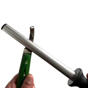 Precision Canada 658238790073 Hoof Knife Sharpener Farrier Tool With Fine Diamond Grit Coated 8 Inch Hon #2