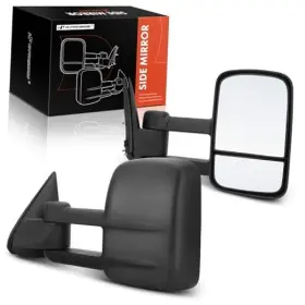 Apmi425 Premiumpartswhosale Pair 2 Towing Mirrors Compatible With Chevy Silverado Tahoe Suburban