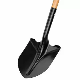 Private Brand Unbranded 891117102434 43 Inch Garden Shovel Hand Digging Tool Spade Lawn Landscaping And Wood Handle Light #2