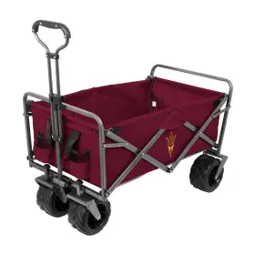Pro-mart Industries 081654061715 Collegiate Heavy Duty Sports Wagon Sundevils