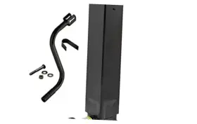 1400950376 Pro Series Weld-on Square Tube Jack Black