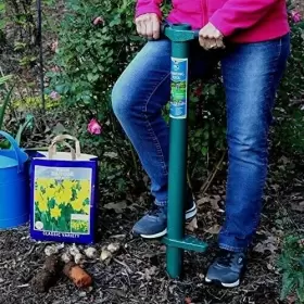 P246xl Proplugger 5-in-1 Lawn Tool And Garden Bulb Planter Weeder Sod Plugger