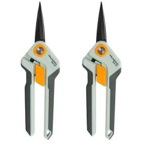 Pp-2801-06-2p Prunepro Garden Scissors Pruning Shears Sharp Stainless Steel Non-stick Teflon Coating