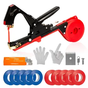 My-m01 Qgerics Plant Tying Machine Tape Tool For Tomatoes Peppers Grapes Cucumbers Floral Su