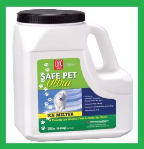 Qik Joe 070648202302 Safe Pet Ultra Friendly Pellet Ice Snow Melt Melter 10 Lb