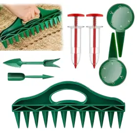 Zhongzhiqi01 Qsuke Seed Spreading Tool Handheld Planter Dibber 2025 Upgraded See