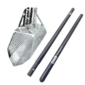 1605.101 Quest B04 Scoopal Sand Scoop With Carbon Fiber Travel Pole- Light And Strong