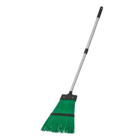 Qi004957 Quickway Imports Extendable Long Handle Garden Leaf Broom Cleaning Tool For Leaves Grass And Debris