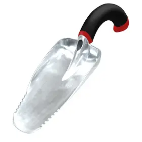 10611 Radius Garden 365250733383 Ergonomic Aluminum Hand Scooper Red