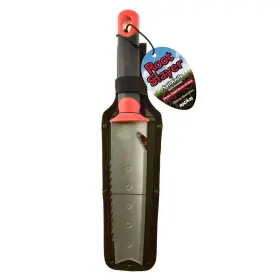 Radius Garden 445052596591 14 Inch Root Slayer Carbon Steel Soil Knife With Holster 5.75 Handle