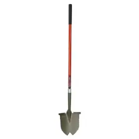 Radius Garden 711181980134 57 Inch 46.5 Handle Root Slayer Carbon Steel Xl Round Head Shovel