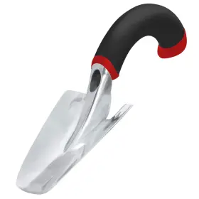 10011 Radius Garden 817085015627 Ergonomic Aluminum Hand Trowel Red