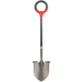 25211 Radius Garden 817085015986 -lite Carbon Steel Shovel Red